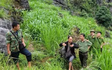Tìm thấy người đàn ông trong rừng sau nhiều giờ mất tích