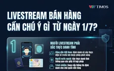 [Infographic] Người livestream bán hàng cần biết từ ngày 1/7