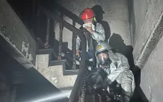 Cháy nhà dân tại Tương Mai (Hà Nội), 2 người thoát nạn