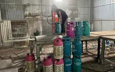 Hà Nội: Phát hiện và xử lý cơ sở san triết gas trái phép