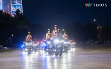 Sẵn sàng cho đêm khai mạc Hội thao CAND tại Lâm Đồng