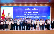 Bồi dưỡng chuyển đổi AI trong công tác hành chính và tham mưu tổng hợp