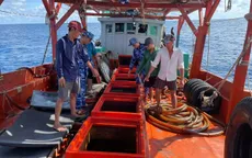 Bắt tàu chở 55.000 lít dầu DO không rõ nguồn gốc trên biển Tây Nam