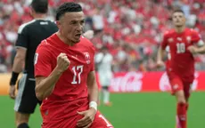 Bàn mở tỷ số của Thụy Sĩ vào lưới Canada