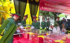 Sơn La hoàn thành lấy mẫu 115 phần mộ liệt sĩ chưa xác định danh tính