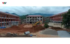 Điện Biên: Chạy đua với thời gian để kịp đón học sinh vùng biên vào năm học mới