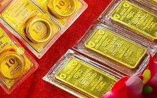 Giá vàng giảm 1 triệu đồng/lượng