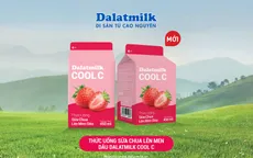 Thức uống sữa chua lên men Dâu Dalatmilk Cool C vừa ra mắt có gì đặc biệt?