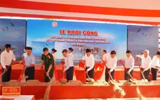 Đại tướng Phan Văn Giang dự lễ khởi công 100 căn nhà tránh lũ cộng đồng tại Đắk Lắk