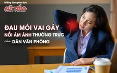 Đau cổ vai gáy đang trẻ hóa: Nỗi khổ chốn công sở