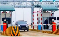 Chốt mốc thu phí không dừng trên nhiều tuyến cao tốc Bắc - Nam phía Đông