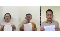 Triệt phá tụ điểm ghi số đề, khởi tố 3 bị can 