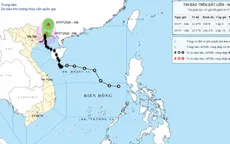 Bão số 1 di chuyển chậm, Quảng Ninh tiếp tục mưa rất to