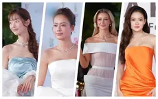 Dàn mỹ nhân khoe sắc trên thảm đỏ Bế mạc LHP DANAFF lần thứ IV