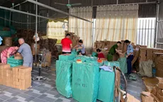 Phát hiện cơ sở sản xuất trà giả quy mô lớn 