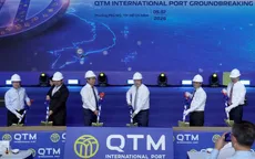 Phó Thủ tướng Thường trực Phạm Gia Túc dự lễ khởi công dự án cảng biển thuộc Cụm cảng nước sâu Cái Mép - Thị Vải