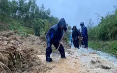 Bắc Bộ giảm mưa, 30 xã, phường nằm trong vùng cảnh báo nguy cơ sạt lở