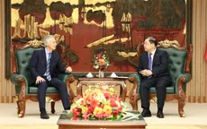 Phó Thủ tướng Thường trực Phạm Gia Túc tiếp cựu Thủ tướng Vương quốc Anh Tony Blair