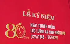 Truyền hình trực tiếp Lễ kỷ niệm 80 năm Ngày truyền thống lực lượng An ninh nhân dân