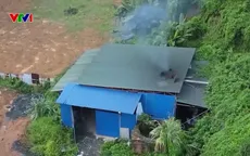 Xưởng đúc nhôm tái chế ở Thái Nguyên xả khói đen ra môi trường