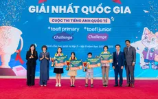 Học sinh Hà Nội thắng lớn tại cuộc thi tiếng Anh TOEFL Challenge