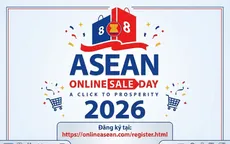 Mời doanh nghiệp đăng ký “Ngày mua sắm trực tuyến ASEAN 2026”