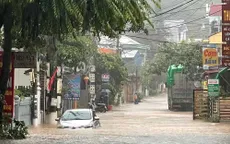 Vùng núi và trung du Bắc Bộ có nơi mưa rất to trên 100mm, nguy cơ lũ quét, sạt lở đất