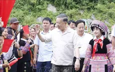 Tổng Bí thư, Chủ tịch nước Tô Lâm dự Ngày hội Toàn dân bảo vệ an ninh Tổ quốc tại Sơn La