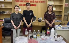 Pha chế ma túy Etomidate dưới vỏ bọc thuốc lá điện tử, 4 “nữ quái” bị khởi tố