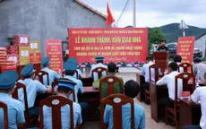 Trường Sĩ quan Không quân bàn giao nhà tình nghĩa tại Đắk Lắk