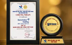 Eurowindow Holding vào "Top 10 Nhãn hiệu nổi tiếng Việt Nam" 2026