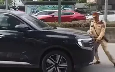 Hà Nội: Xác minh, bàn giao tài xế không chấp hành hiệu lệnh của CSGT trên đường Nguyễn Hoàng