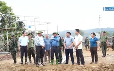 Lai Châu đẩy nhanh tiến độ xây dựng khu tái định cư cho người dân vùng lũ