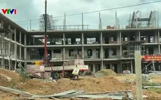 Hơn 100 cán bộ, chiến sĩ hỗ trợ xây dựng trường nội trú giữa núi rừng Tây Giang
