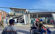 Sạt lở làm sập nhiều nhà ven sông Cái Sắn (Cần Thơ)