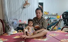 Giấc mơ khỏe mạnh của bé gái hơn một tuổi còn dang dở vì gia cảnh quá khó khăn