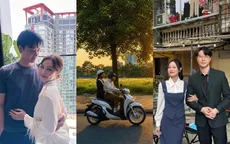 Dưới ô cửa sáng đèn: Quỳnh Châu xinh đẹp bên 3 mỹ nam ở hậu trường