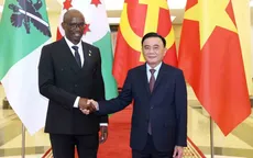 Thường trực Ban Bí thư Trần Cẩm Tú tiếp Tổng Thư ký Đảng CNDD-FDD Burundi