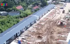 Bàn giao 24 căn nhà cho người dân vùng lũ Mường Than vào 5/8