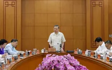 Tổng Bí thư, Chủ tịch nước Tô Lâm chủ trì làm việc với Đảng ủy Chính phủ