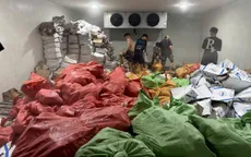Phát hiện 6.000 kg chân lợn không rõ nguồn gốc