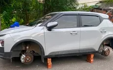 Hà Nội: Bắt giữ kẻ chuyên "kê gạch tháo bánh" ô tô tại các khu đô thị