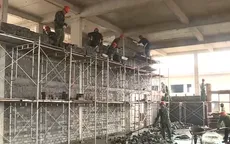 Tăng ca, đẩy nhanh tiến độ xây trường nội trú liên cấp để kịp khai giảng