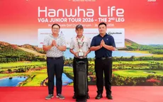 Nguyễn Văn Hòa giành danh hiệu thứ 2 liên tiếp tại VGA Junior Tour 2026