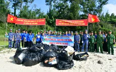 Hải quân ra quân làm sạch biển, chỉnh trang cảnh quan "cung đường quân - dân"