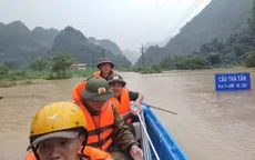 Cao Bằng còn 6 nhà đang bị ngập ở xã Đức Long