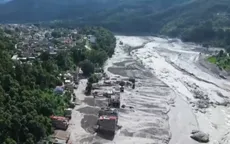 Lũ quét, lở đất nghiêm trọng tại khu vực biên giới Nepal - Trung Quốc