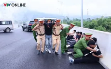 Công an tỉnh Tuyên Quang diễn tập hai phương án cứu nạn, cứu hộ quy mô lớn