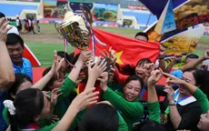 Khoảnh khắc bùng nổ của Chung kết Giải Bóng đá nữ các dân tộc thiểu số VTV Cup 2026
