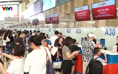 Sân bay Nội Bài đón 116.000 lượt hành khách trong ngày đầu nghỉ lễ 2/9